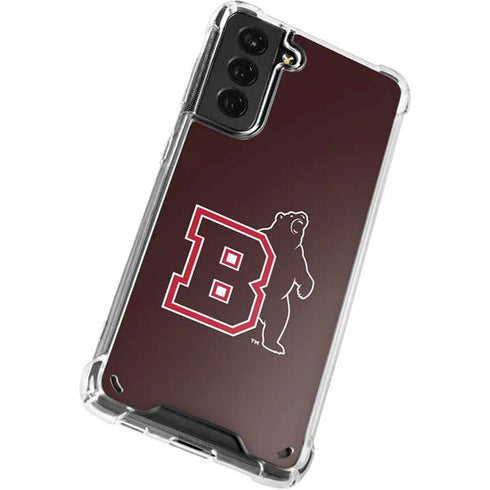 Brown University Bears Logo Galaxy S21 Plus 5G Clear Case