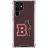 Brown University Bears Logo Galaxy S22 Ultra Clear Case