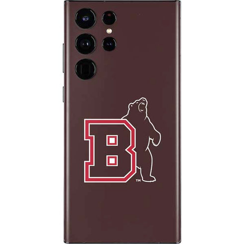 Brown University Bears Logo Galaxy S22 Ultra Skin