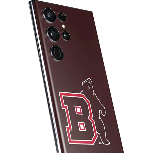 Brown University Bears Logo Galaxy S22 Ultra Skin