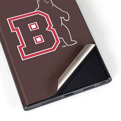 Brown University Bears Logo Galaxy S22 Ultra Skin