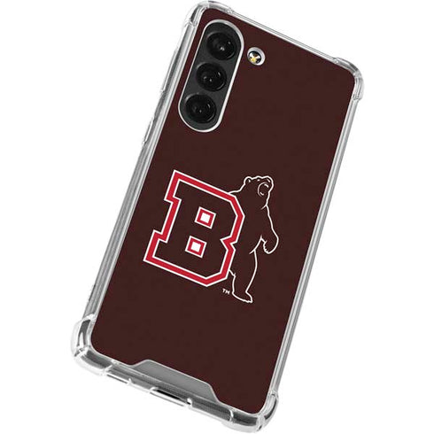 Brown University Bears Logo Galaxy S23 Clear Case