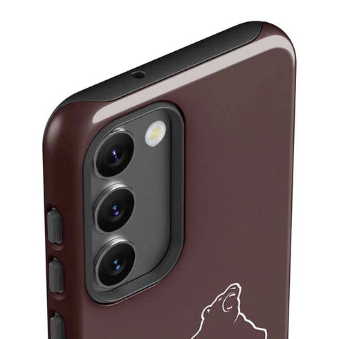 Brown University Bears Logo Galaxy S23 Plus Pro Case