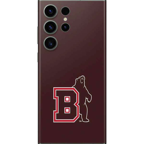 Brown University Bears Logo Galaxy S23 Ultra Skin