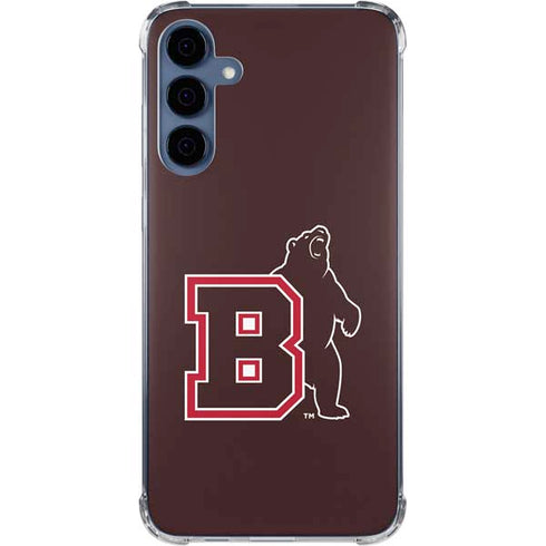 Brown University Bears Logo Galaxy S24 Clear Case