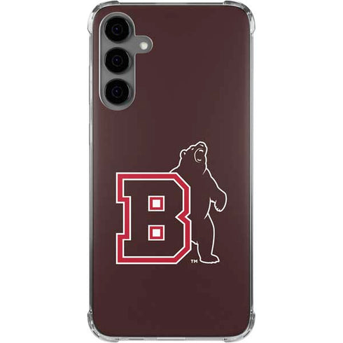 Brown University Bears Logo Galaxy S24 Plus Clear Case