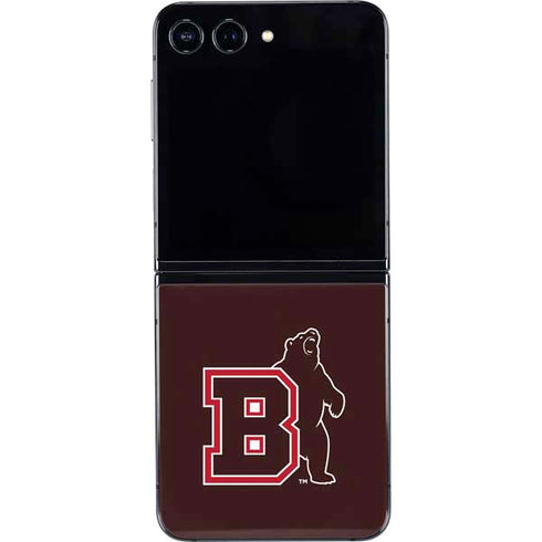 Brown University Bears Logo Galaxy Z Flip5 5G Skin