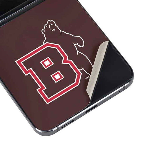 Brown University Bears Logo Galaxy Z Flip5 5G Skin