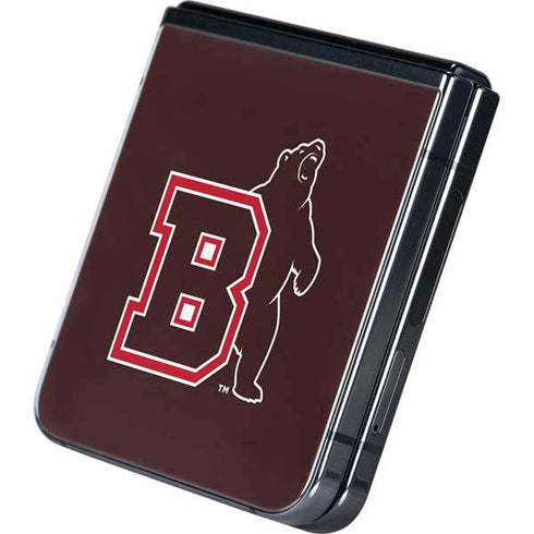 Brown University Bears Logo Galaxy Z Flip5 5G Skin