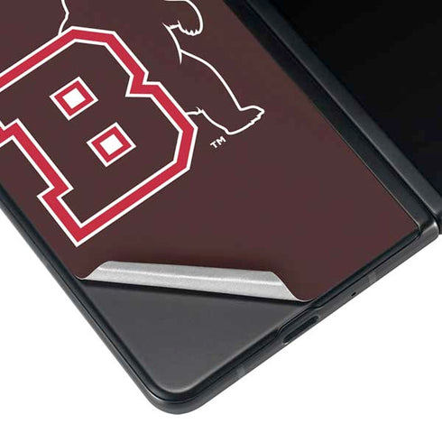Brown University Bears Logo Galaxy Z Fold4 5G Skin