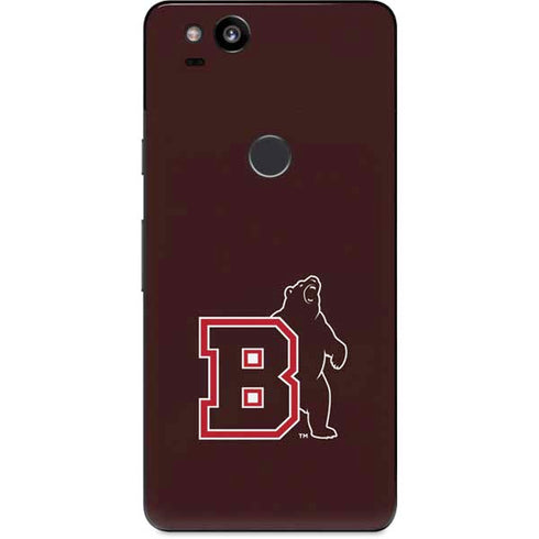 Brown University Bears Logo Google Pixel 2 Skin