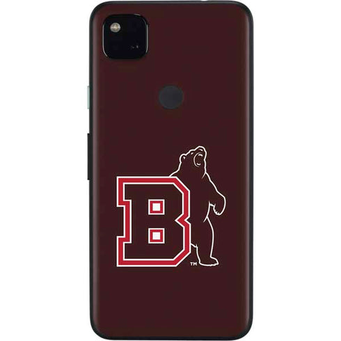 Brown University Bears Logo Google Pixel 4a Skin