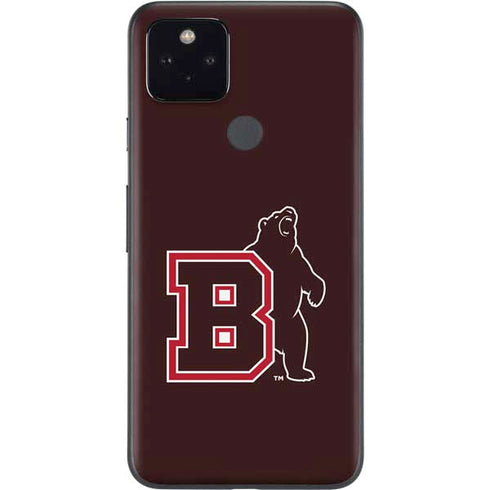 Brown University Bears Logo Google Pixel 5a Skin