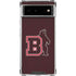 Brown University Bears Logo Google Pixel 6 Clear Case