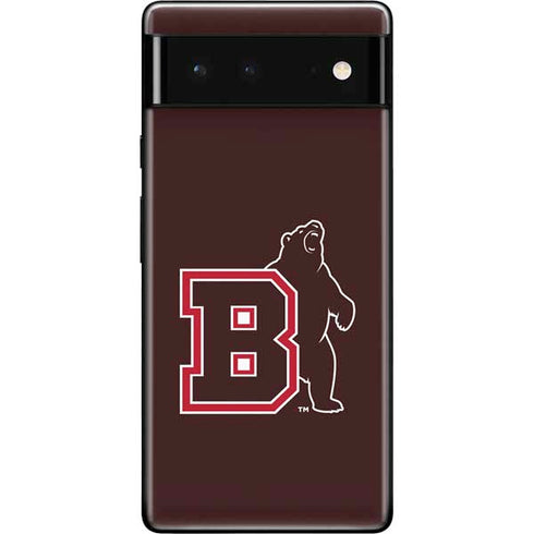 Brown University Bears Logo Google Pixel 6 Skin