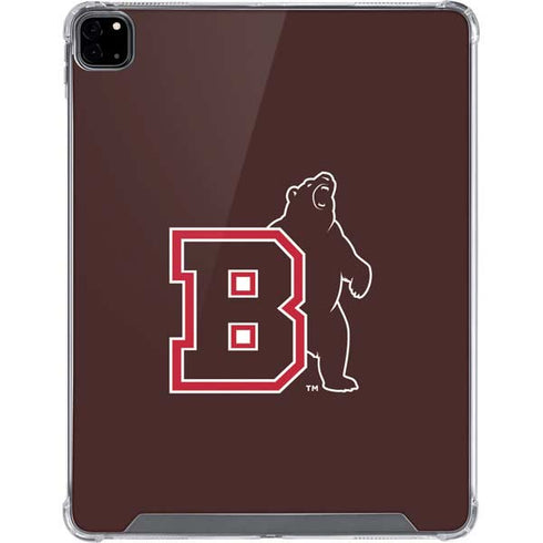 Brown University Bears Logo iPad Pro 12.9in (2020) Clear Case