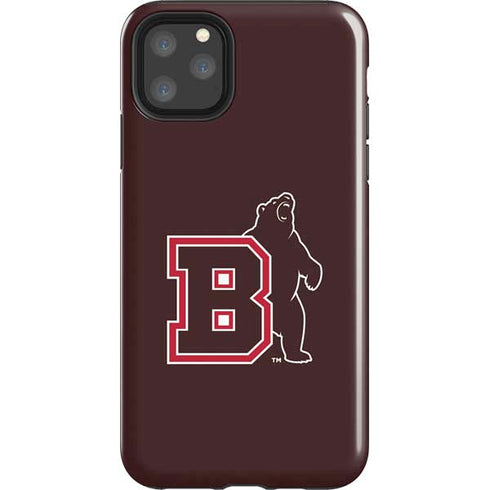 Brown University Bears Logo iPhone 11 Pro Max Impact Case