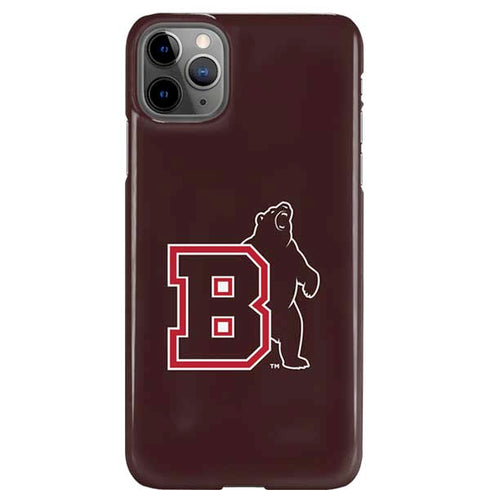 Brown University Bears Logo iPhone 11 Pro Max Lite Case