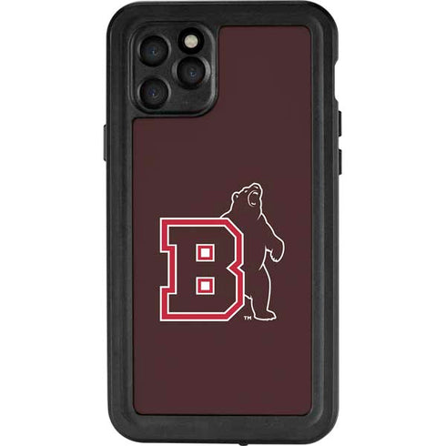 Brown University Bears Logo iPhone 11 Pro Waterproof Case