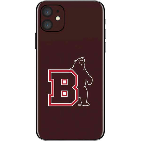Brown University Bears Logo iPhone 11 Skin