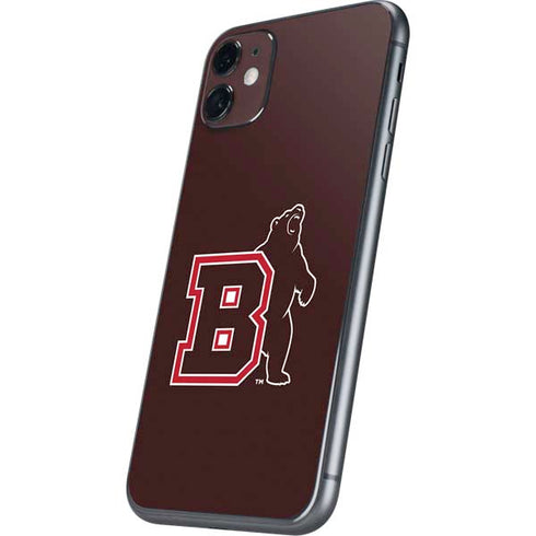 Brown University Bears Logo iPhone 11 Skin