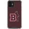 Brown University Bears Logo iPhone 12 Clear Case