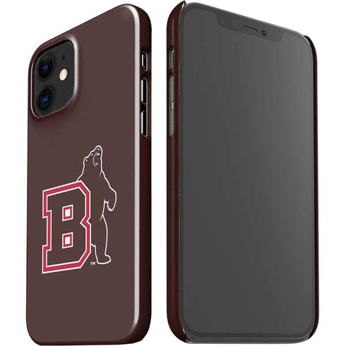 Brown University Bears Logo iPhone 12 Mini Lite Case