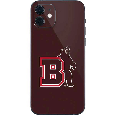 Brown University Bears Logo iPhone 12 Mini Skin