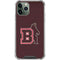 Brown University Bears Logo iPhone 12 Pro Clear Case