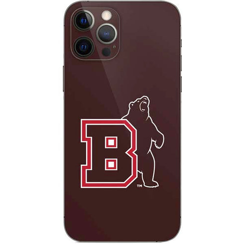 Brown University Bears Logo iPhone 12 Pro Skin