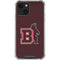 Brown University Bears Logo iPhone 14 Plus Clear Case