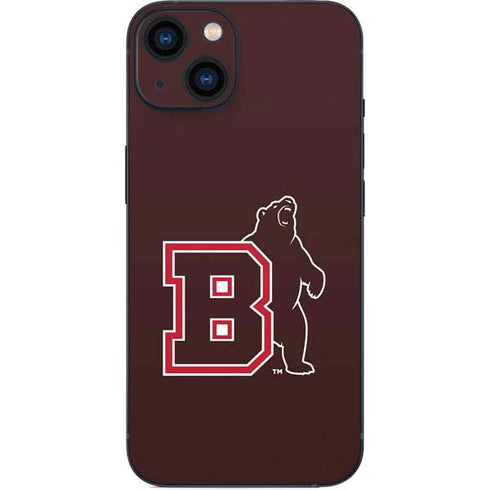 Brown University Bears Logo iPhone 14 Plus Skin