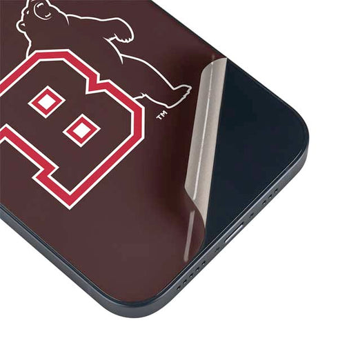 Brown University Bears Logo iPhone 14 Plus Skin
