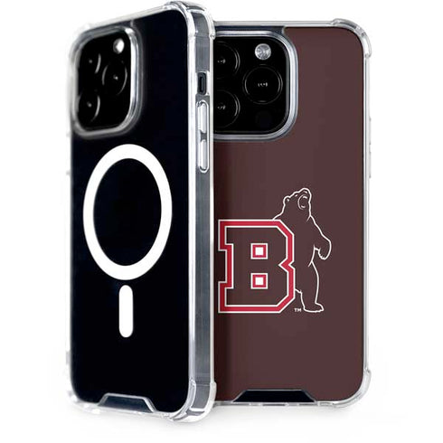 Brown University Bears Logo iPhone 15 Pro MagSafe Case