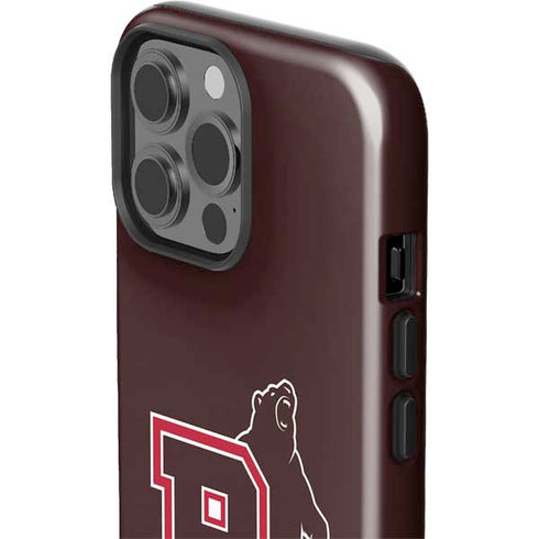 Brown University Bears Logo iPhone 14 Pro Max Impact Case
