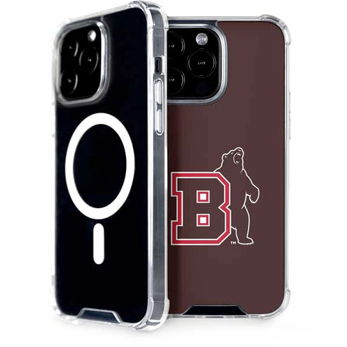 Brown University Bears Logo iPhone 15 Pro Max MagSafe Case