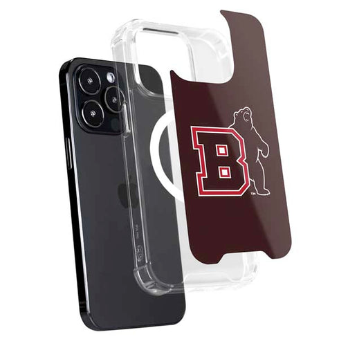 Brown University Bears Logo iPhone 14 Pro Max MagSafe Case