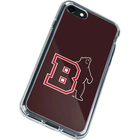 Brown University Bears Logo iPhone SE (2nd & 3rd Gen) Clear Case