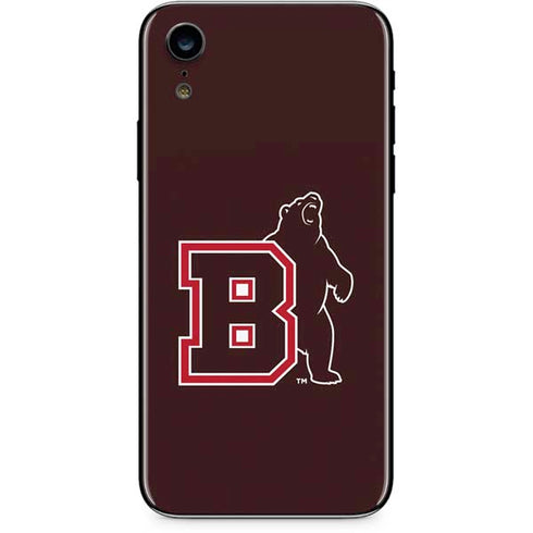 Brown University Bears Logo iPhone XR Skin