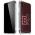Brown University Bears Logo iPhone XS Max Clear Case