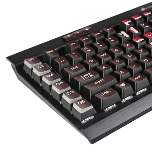Brown University Bears Logo K95 RGB PLATINUM Mechanical Gaming Keyboard Skin