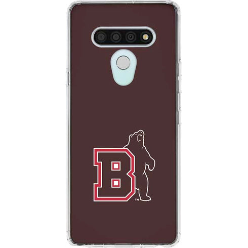 Brown University Bears Logo LG Stylo 6 Clear Case