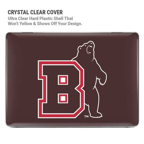 Brown University Bears Logo MacBook Pro 16in (2021-25) Case plus Skin
