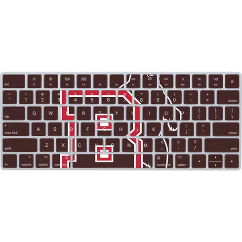 Brown University Bears Logo Magic Keyboard Skin