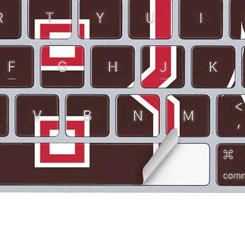 Brown University Bears Logo Magic Keyboard Skin