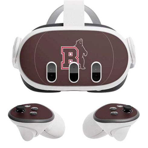 Brown University Bears Logo Meta Quest 3 Skin