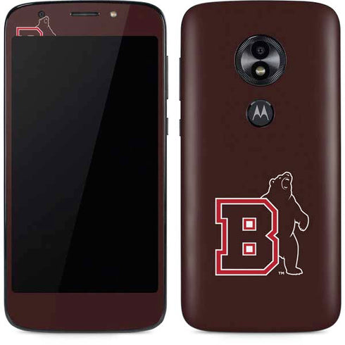 Brown University Bears Logo Moto E5 Play Skin
