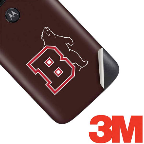 Brown University Bears Logo Moto E5 Play Skin