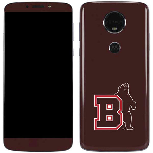 Brown University Bears Logo Moto E5 Plus Skin