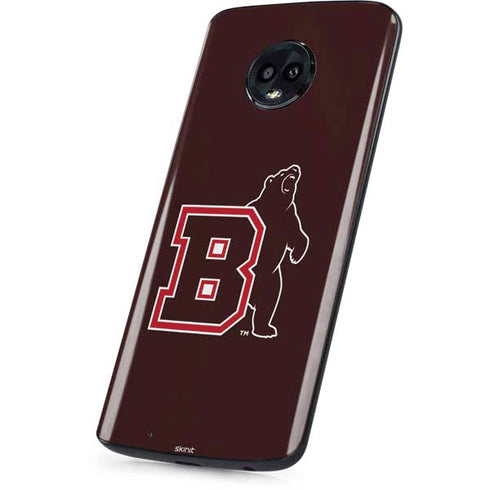 Brown University Bears Logo Moto G6 Skin